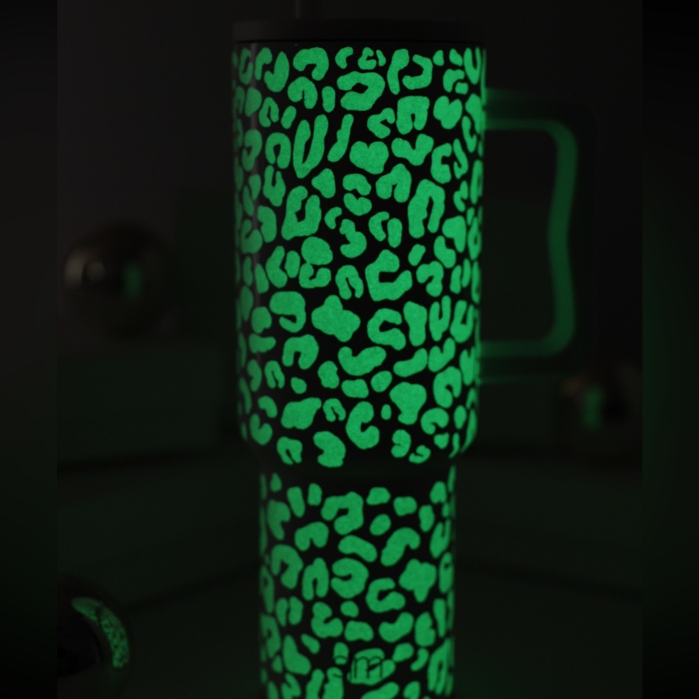 Simple Modern glow in the dark leopard trek